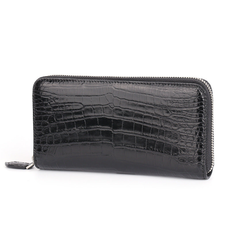 long zipper multi card coin purse