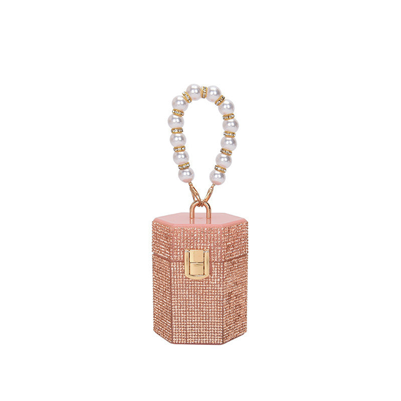 slung mini pearl portable dinner bag