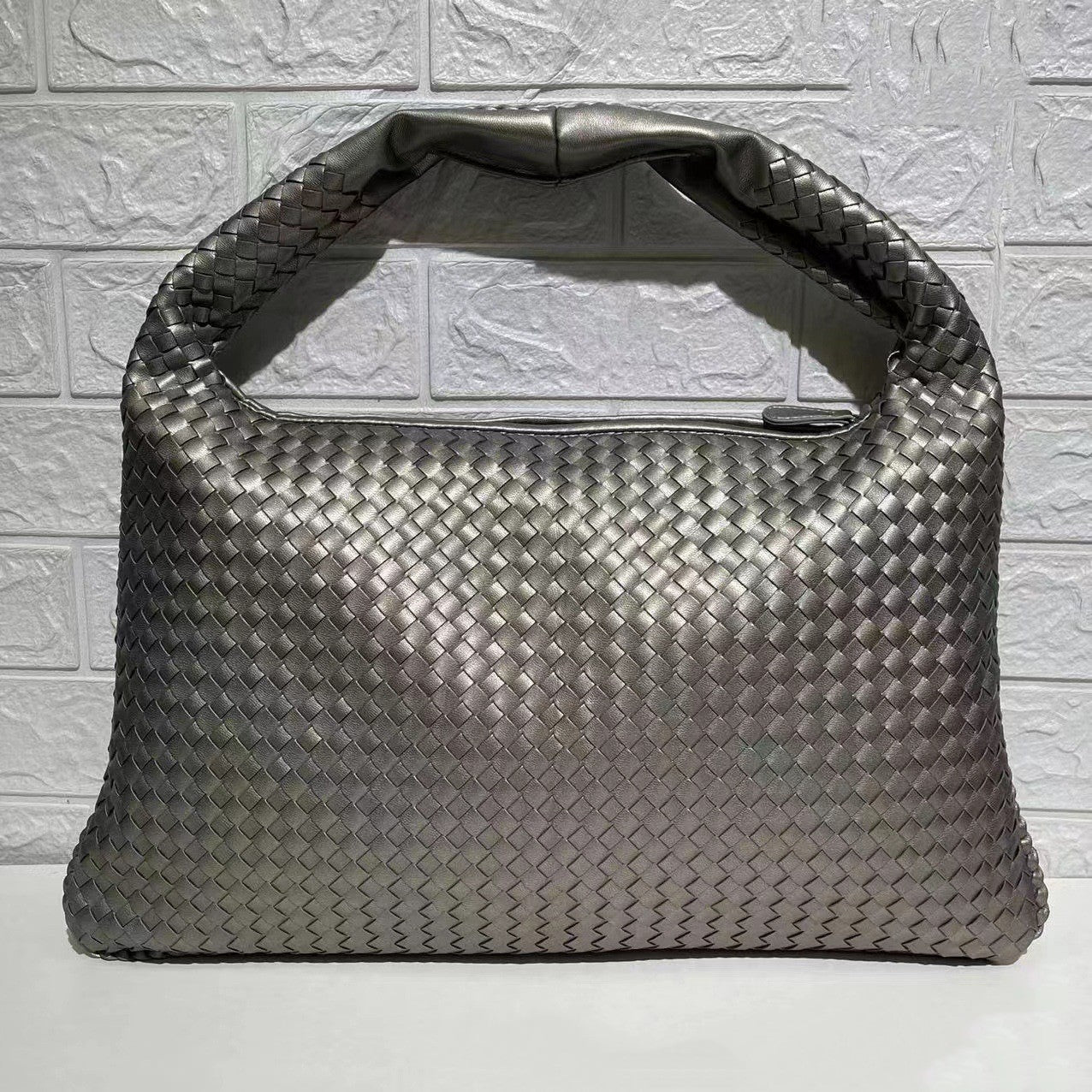 woven bag womens large large capacity shoulder handbag