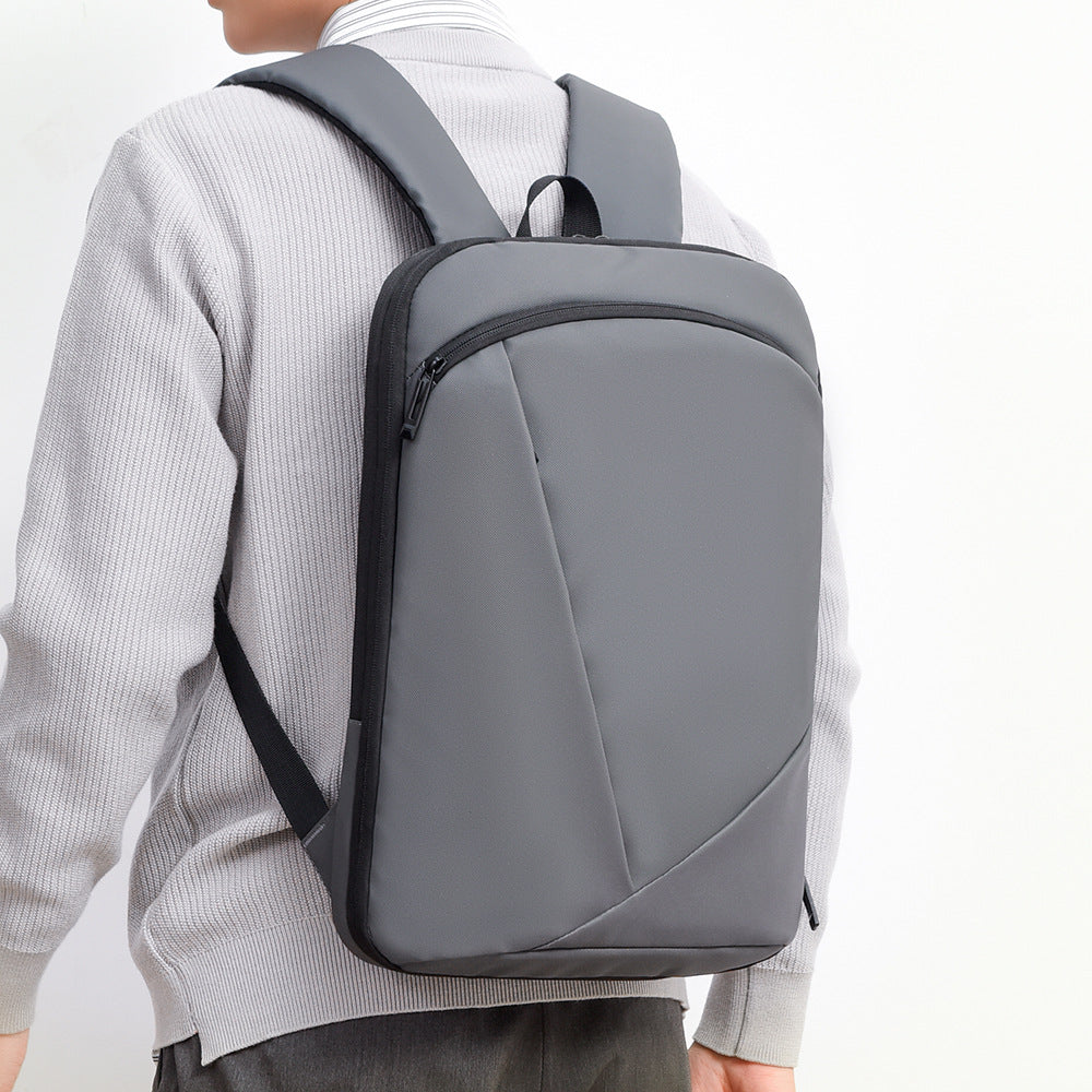 Simple Business-Style Fashionable Lightweight High-Capacity Backpack