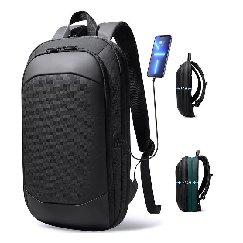 computer backpack belt usb charger port