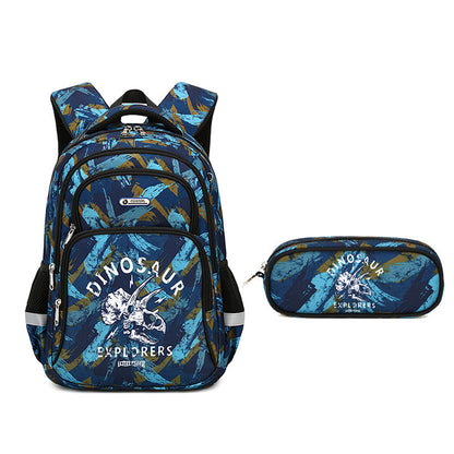 primary school student schoolbag boys stylish and lightweight grade 1 3 children backpack