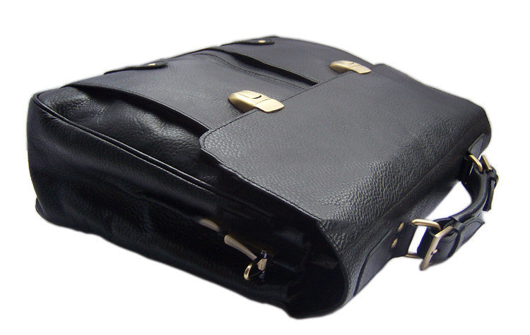 business mens top layer cowhide briefcase