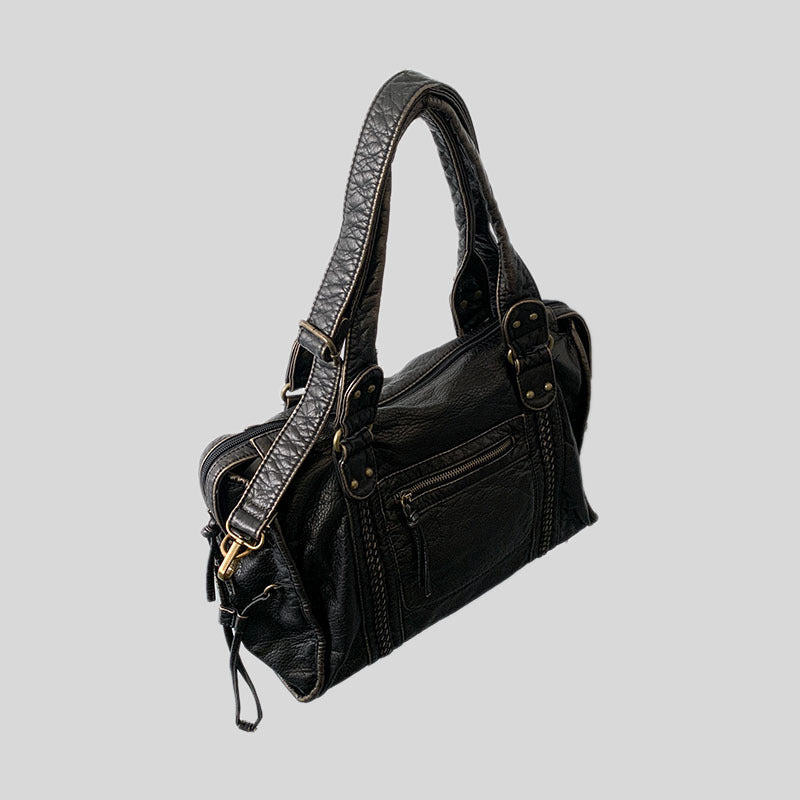 retro motorcycle bag womens large capacity