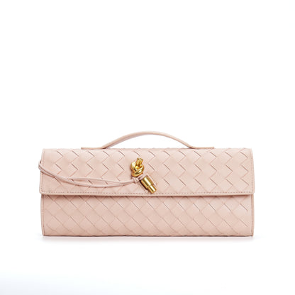 woven bag shoulder fashion clutch crossbody bag