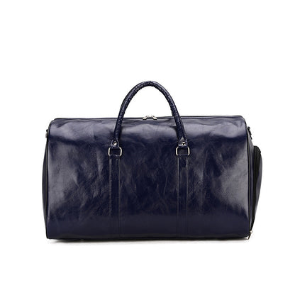 Pu Retro Business Traveling Luggage Bag Large Capacity Short Trip Bag