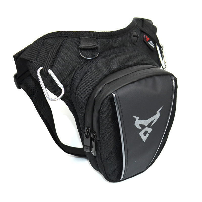 motorcycle riding crossbody shoulder waist leg bag