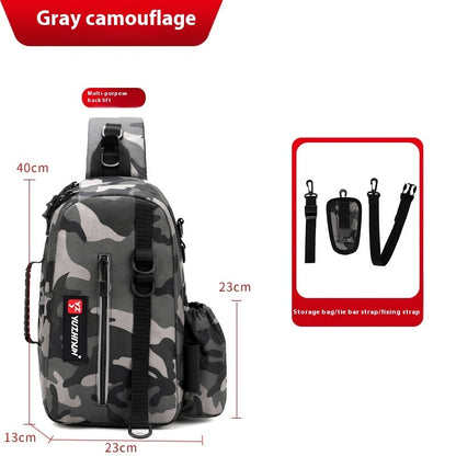 lure bag multi functional waist bag single shoulder fishing storage equipment