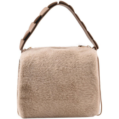autumn and winter small furry crossbody hand bag female bags