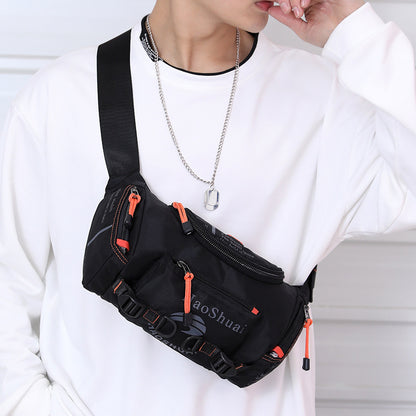 multi functional outdoor pocket sports mens shoulder messenger bag