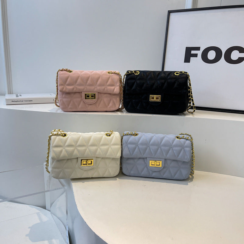 high grade rhombus chain bag
