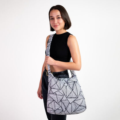 Ultra-lightweight Foldable Reusable Crossbody Bag