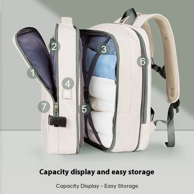 scalable new business travel large capacity computer schoolbag women