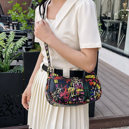 underarm bag fashion letter shoulder messenger bag