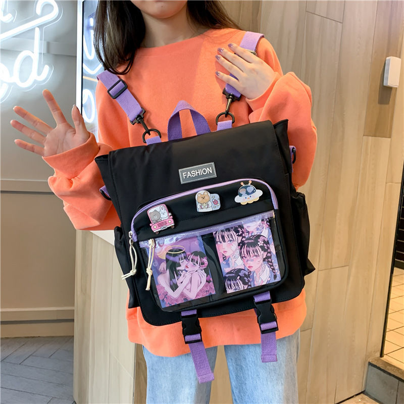 japanese girl student backpack can be one shoulder messenger bag