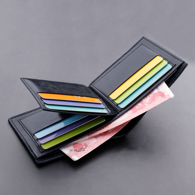 multi card bag fashion solid color wallet