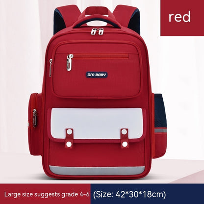 primary school student schoolbag male grade 1 3 6 portable burden alleviation large capacity childrens schoolbag backpack