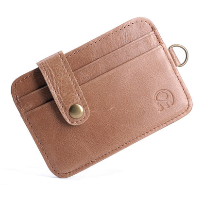 simple portable and fashionable leather case