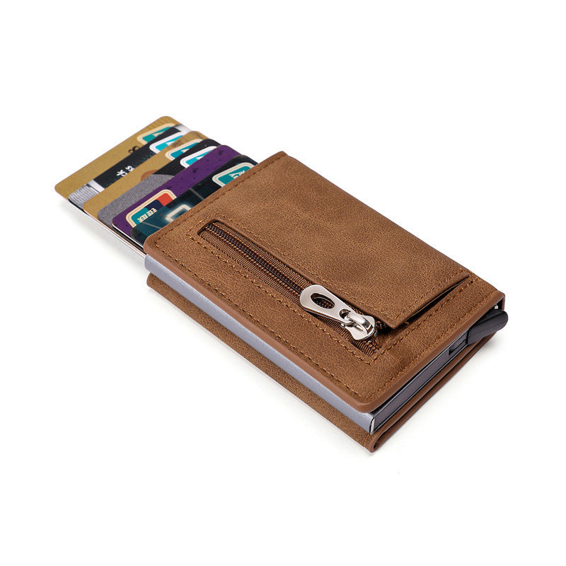 fashion multi function seven character pull small wallet