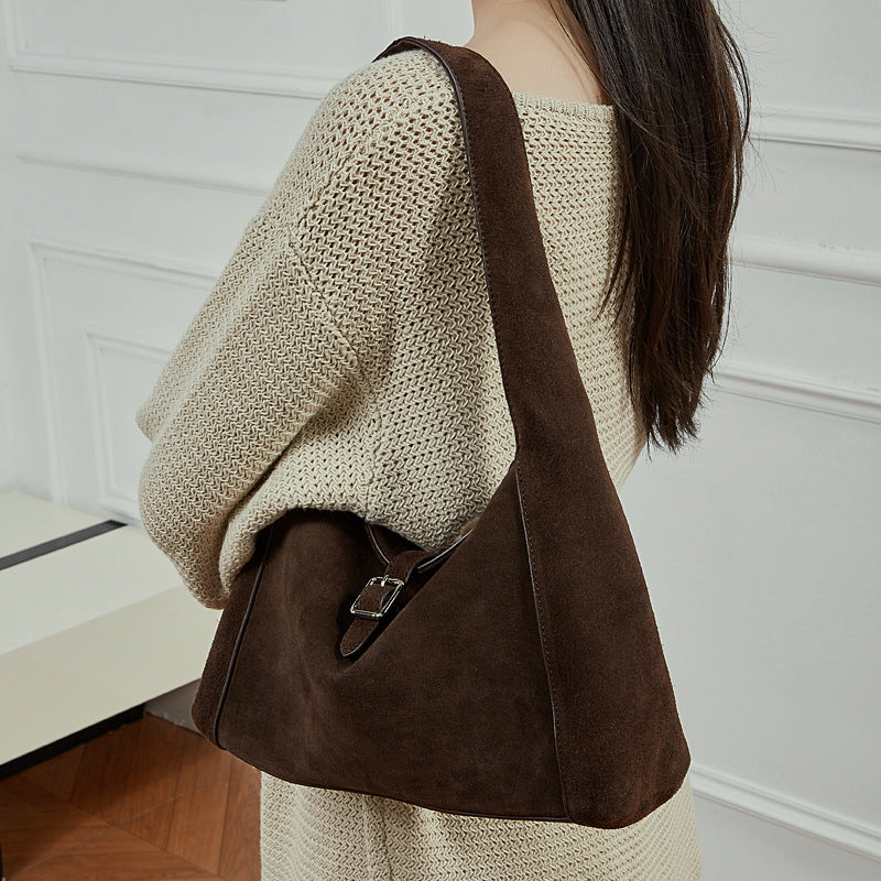 Vintage High-end Underarm Bag Made From Premium