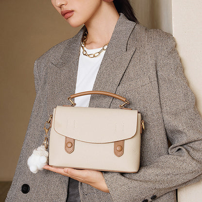 Womens First-Layer Cowhide Cambridge Bag