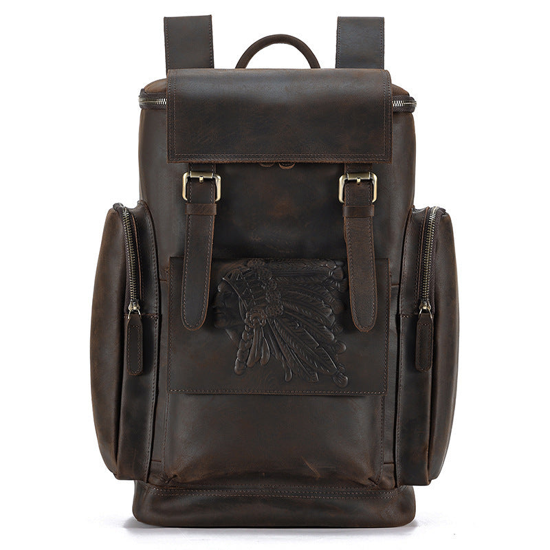 retro mens backpacks for large capacity travel