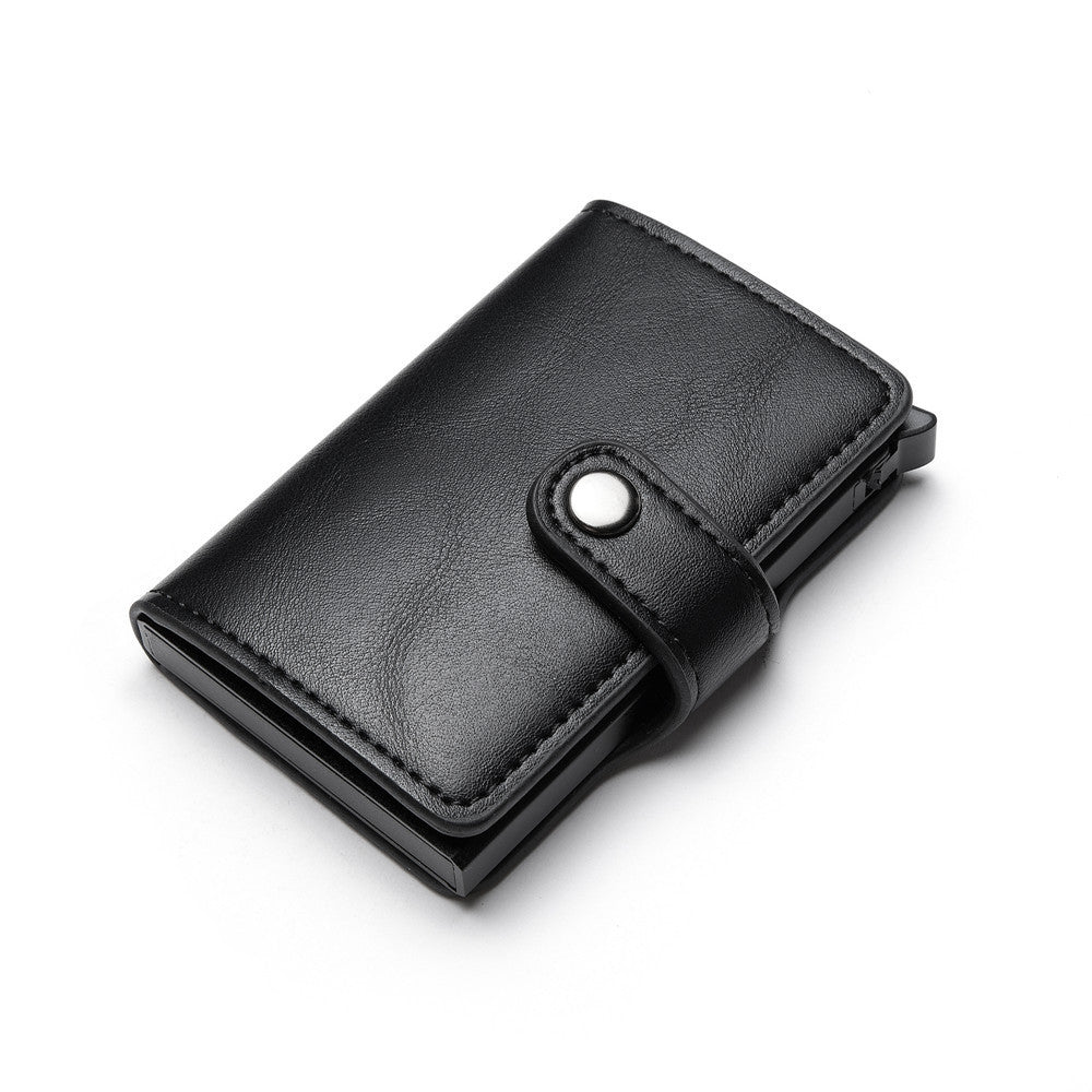 multifunctional anti theft metal card holder