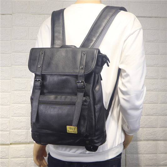 new mens backpack casual college style portable