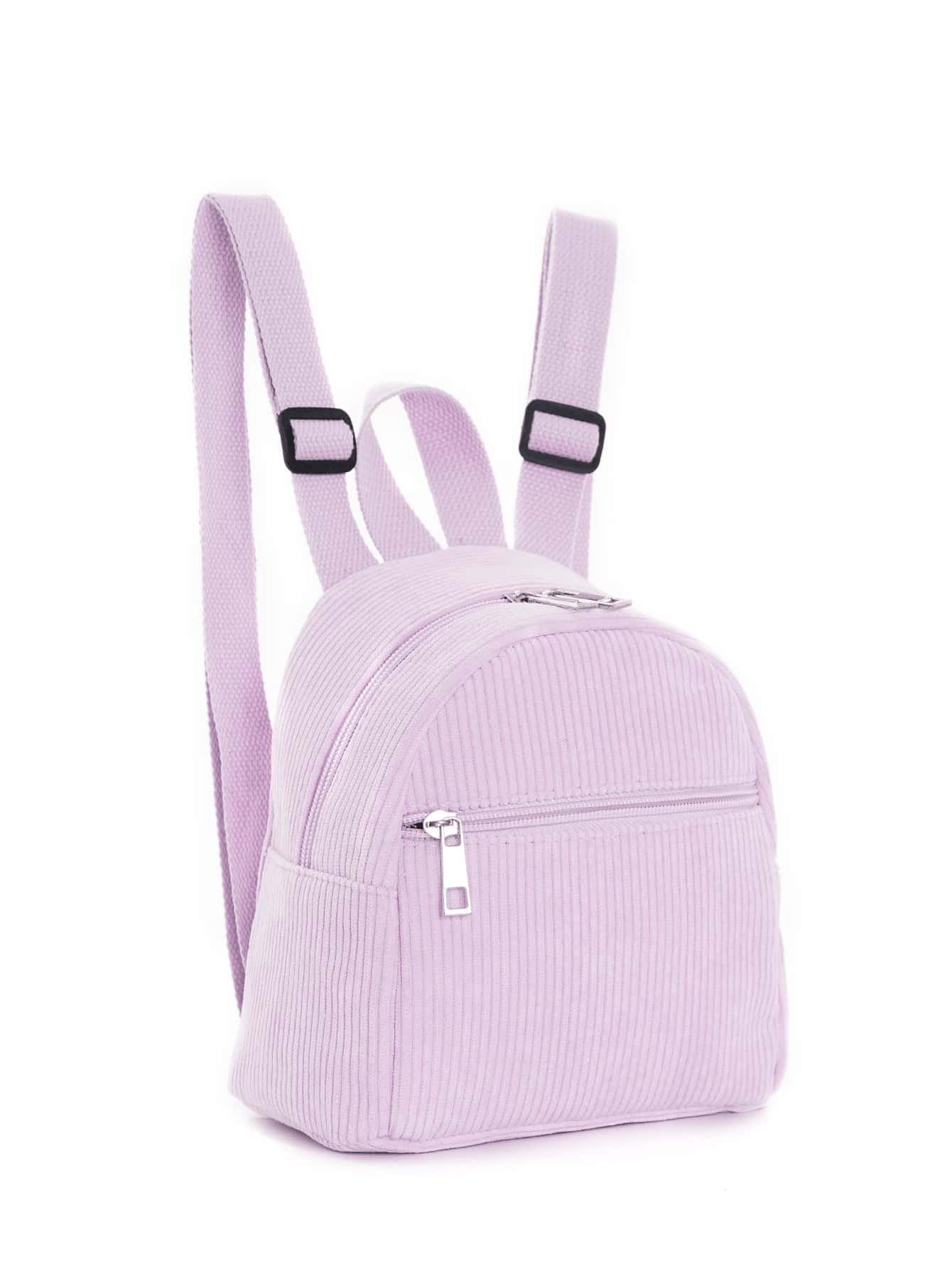 childrens fashion personality corduroy small backpack