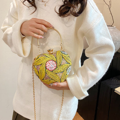 Women's Fashionable Sequins Shoulder Bag Retro