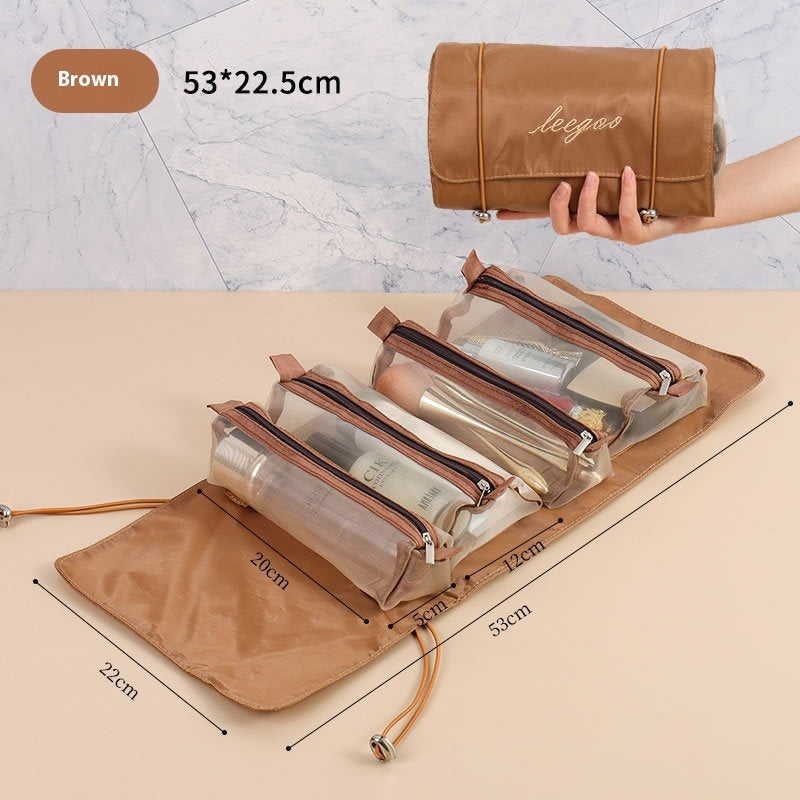 cosmetic bag four in one travel portable and versatile