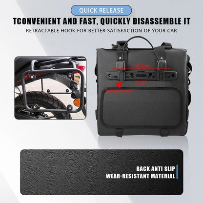 fashion personality 20l motorcycle motor saddle bag