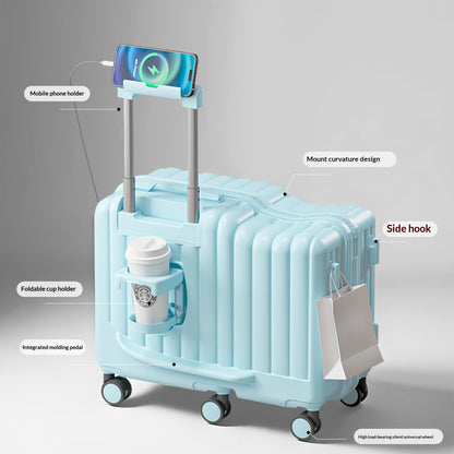 Small Ride-on Kids Suitcase For Boys And Girls