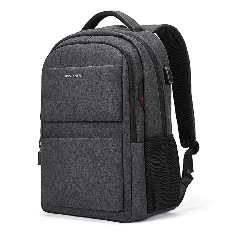 mens backpack schoolbag business computer bag leisure