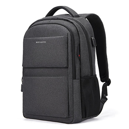mens backpack schoolbag business computer bag leisure