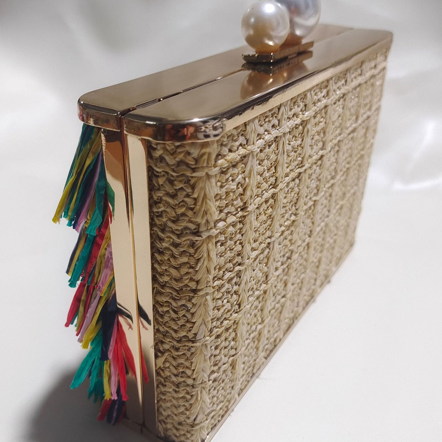 womens fashion seven color tassel dinner bag