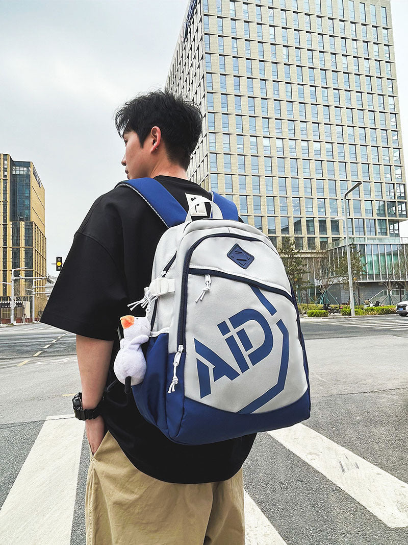 street trend small casual backpack bag portable all match schoolbag