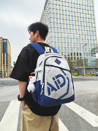 street trend small casual backpack bag portable all match schoolbag