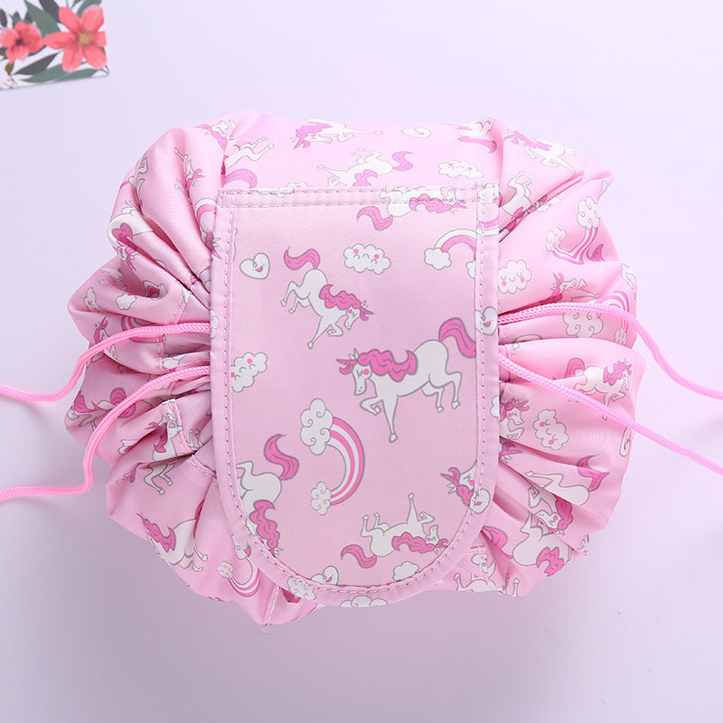 lazy drawstring cosmetic bag buggy bag