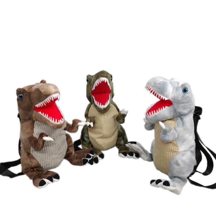 japanese style plush trend dinosaur simulation backpack