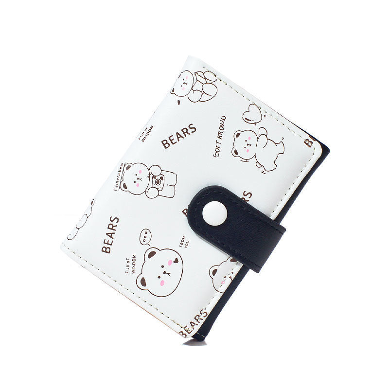 girls wallet short cartoon cute