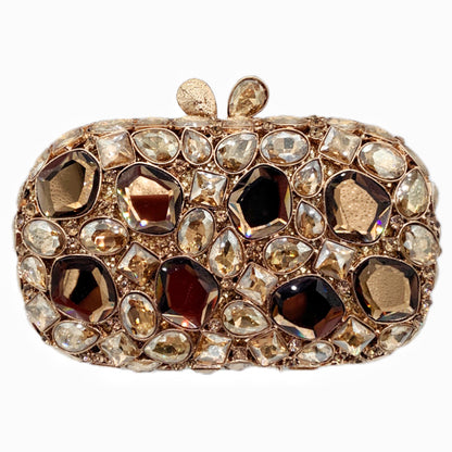 hand held new diamond evening bag