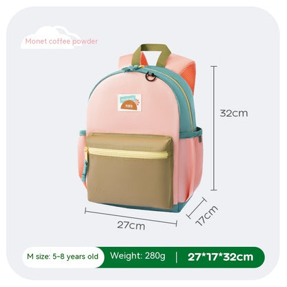 kindergarten backpack children and boys super light