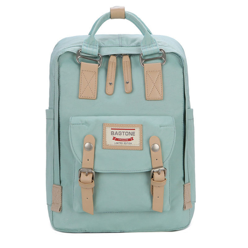 womens korean style canvas schoolbag