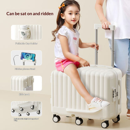 Small Ride-on Kids Suitcase For Boys And Girls