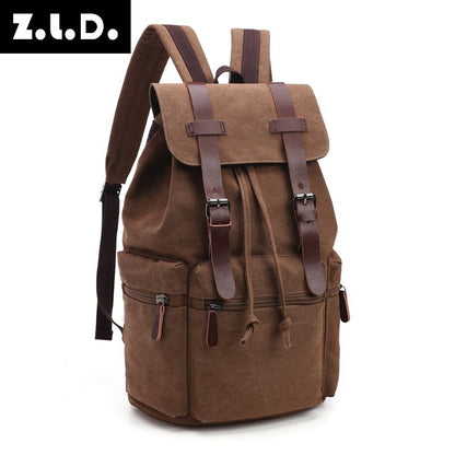 New Korean Retro Canvas Bag For Men And Women