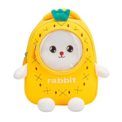 New Korean Cartoon Schoolbag For Kindergarten 1-3-6 Years Old Anti-lost