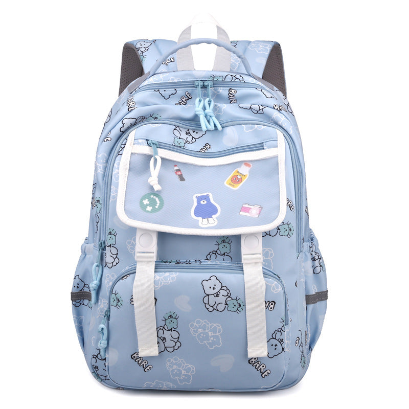 primary school cute super cute printed schoolbag