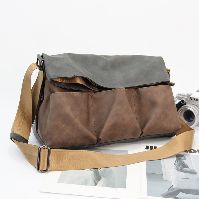 mens shoulder messenger bag outdoor gym bag for traveling