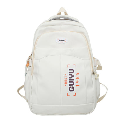 Version High School Student Schoolbag Large Capacity